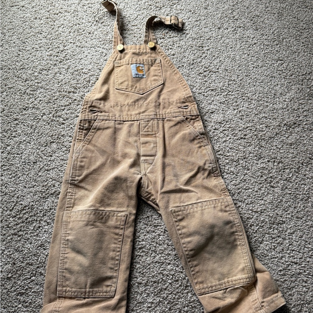 Carhartt ToddlerTan Overalls